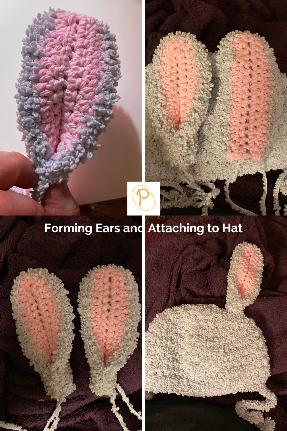 Forming Ears and Attaching to Hat