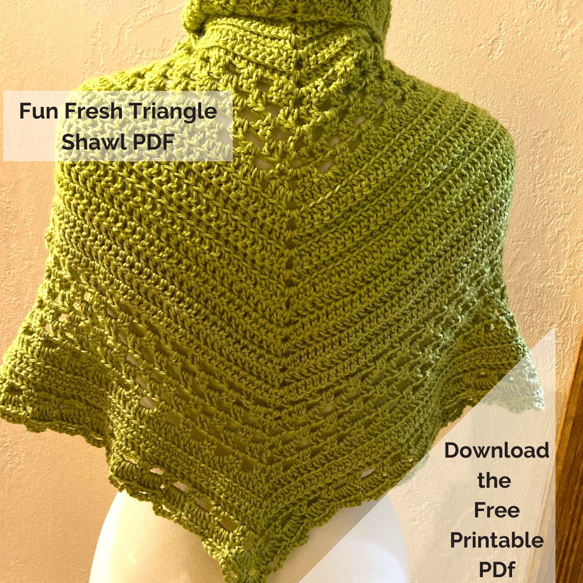 Fun Fresh Triangle shawl PDF