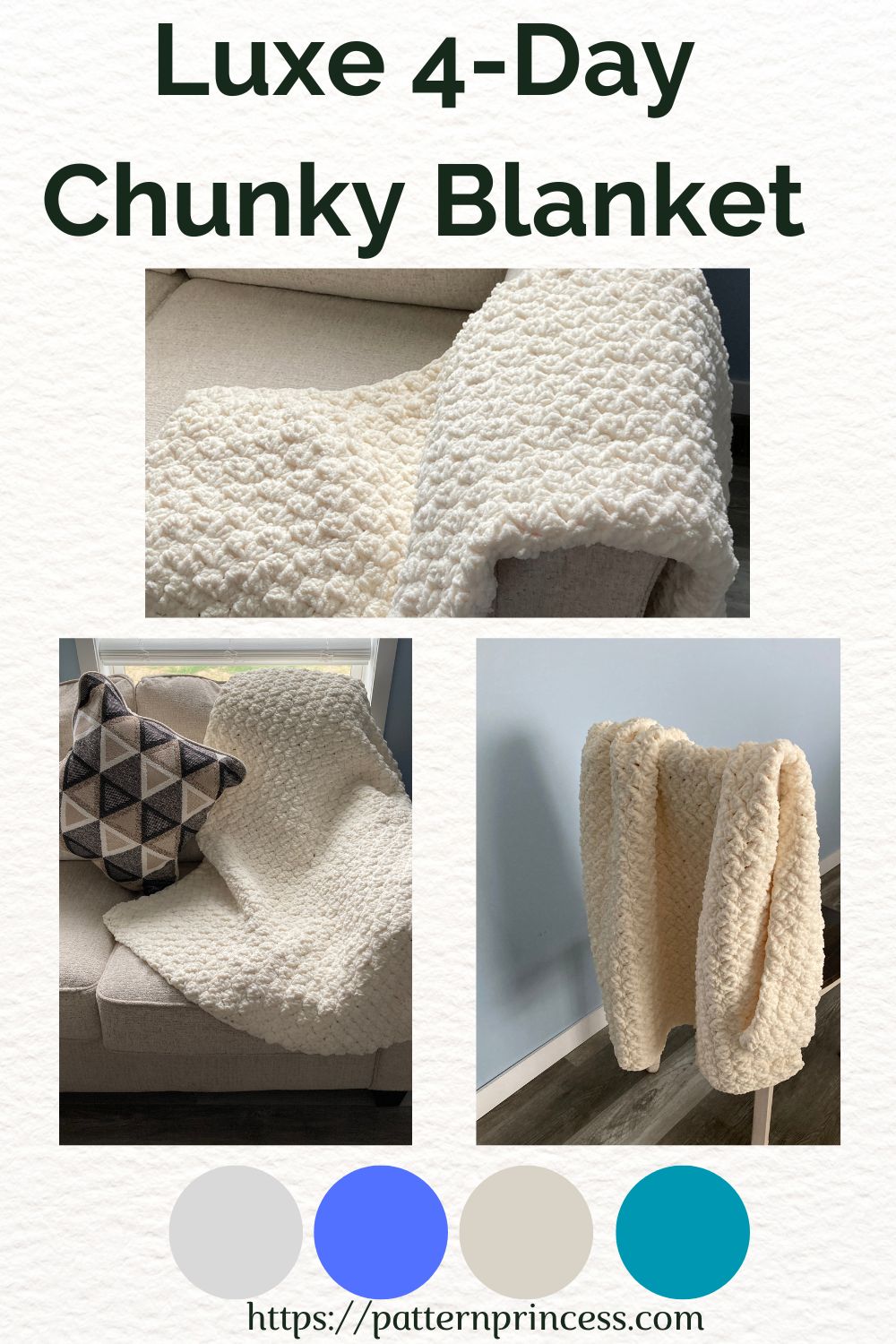 Luxe 4-Day Chunky Blanket