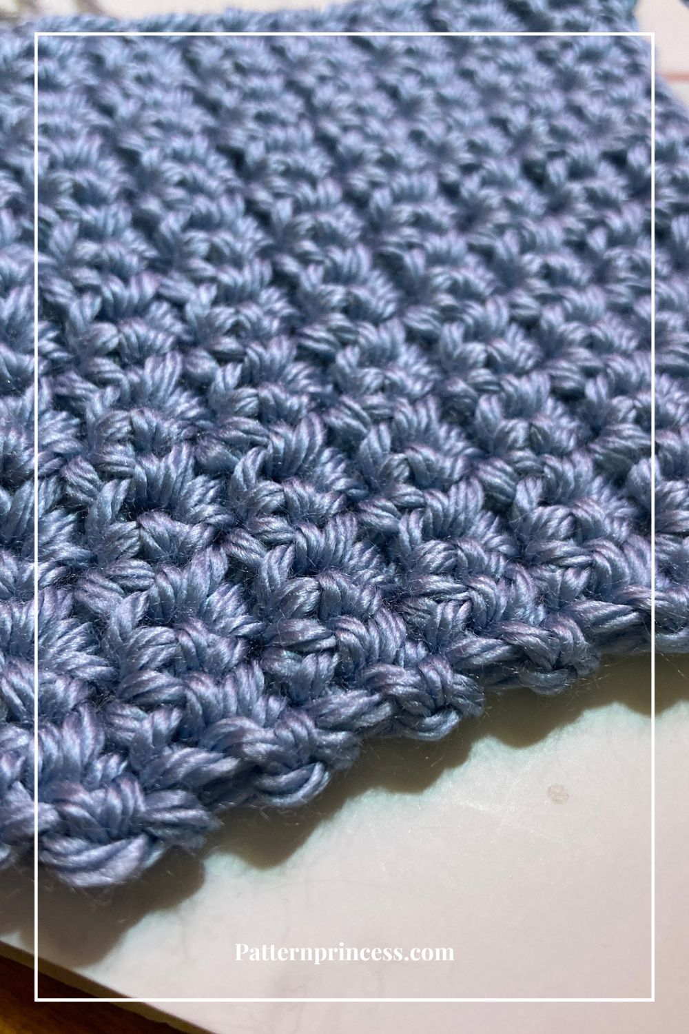 Single Crochet Grit Stitch