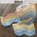 How to Crochet a Double Crochet Ripple Stitch