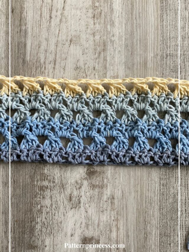 Modern Crochet Granny Stitch
