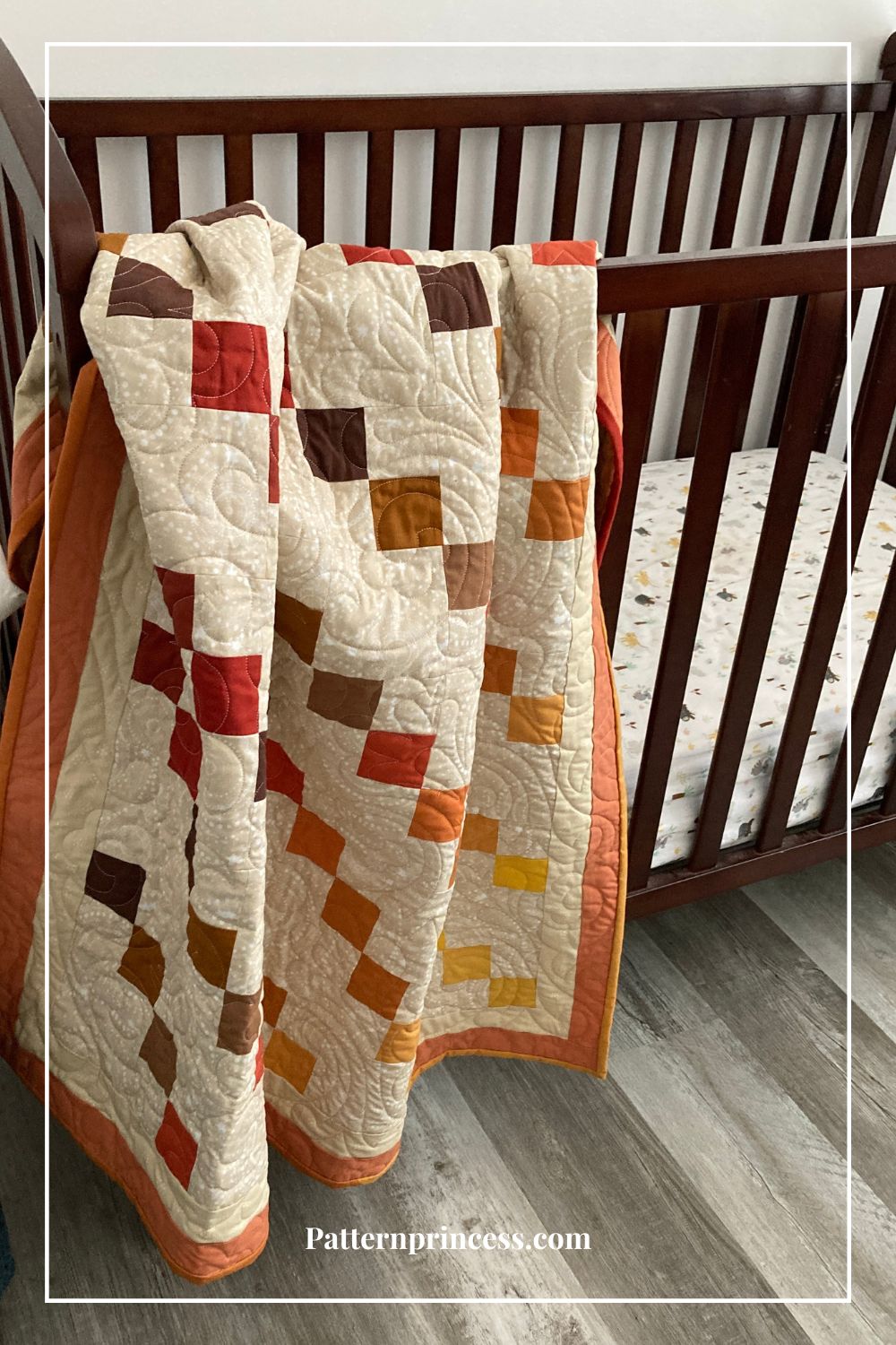 Crib Size Sunset Throw