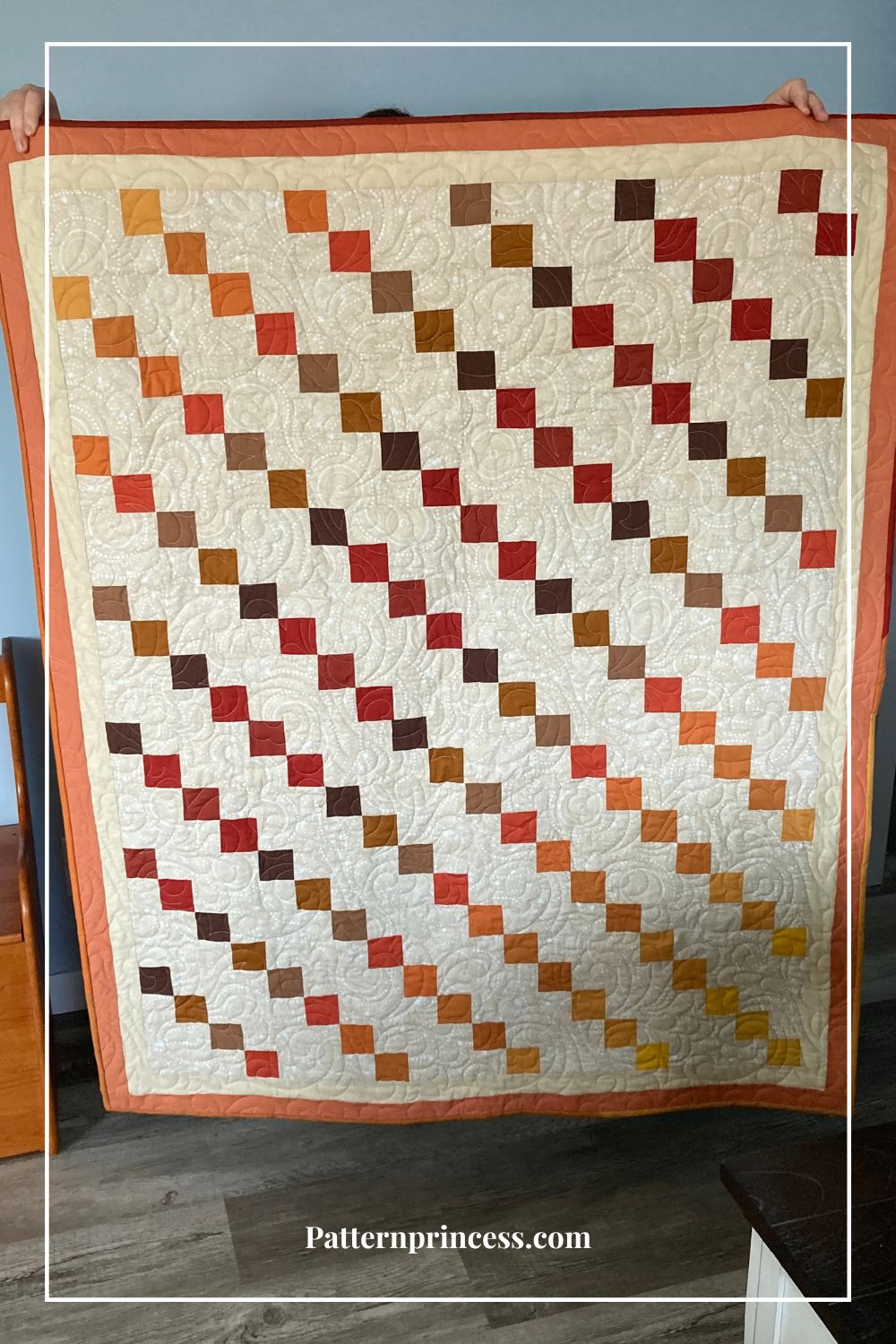 Jelly Roll Crib Size Quilt pattern