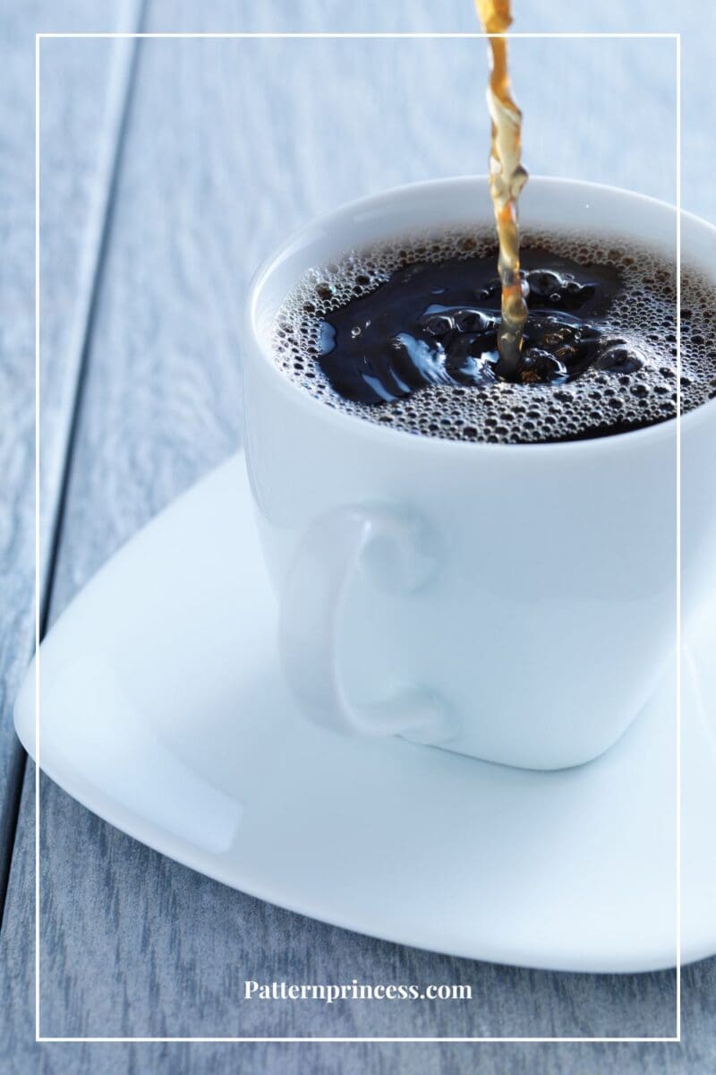 Adding Vanilla Extract to Coffee Homemade Recipe Pattern Princess