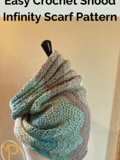 Easy Crochet Snood Infinity Scarf Pattern