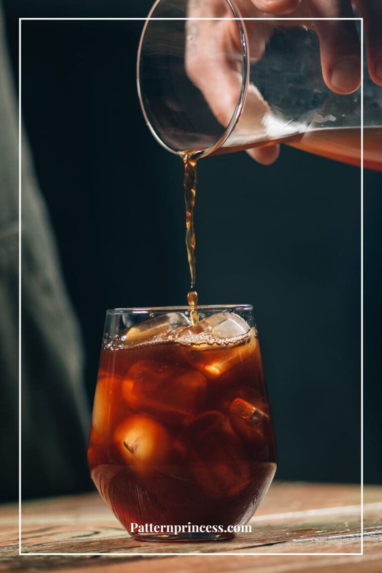 Adding Vanilla Extract to Coffee Homemade Recipe Pattern Princess