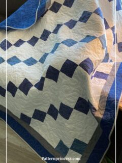 Easy And Fast Four Patch Quilt Pattern