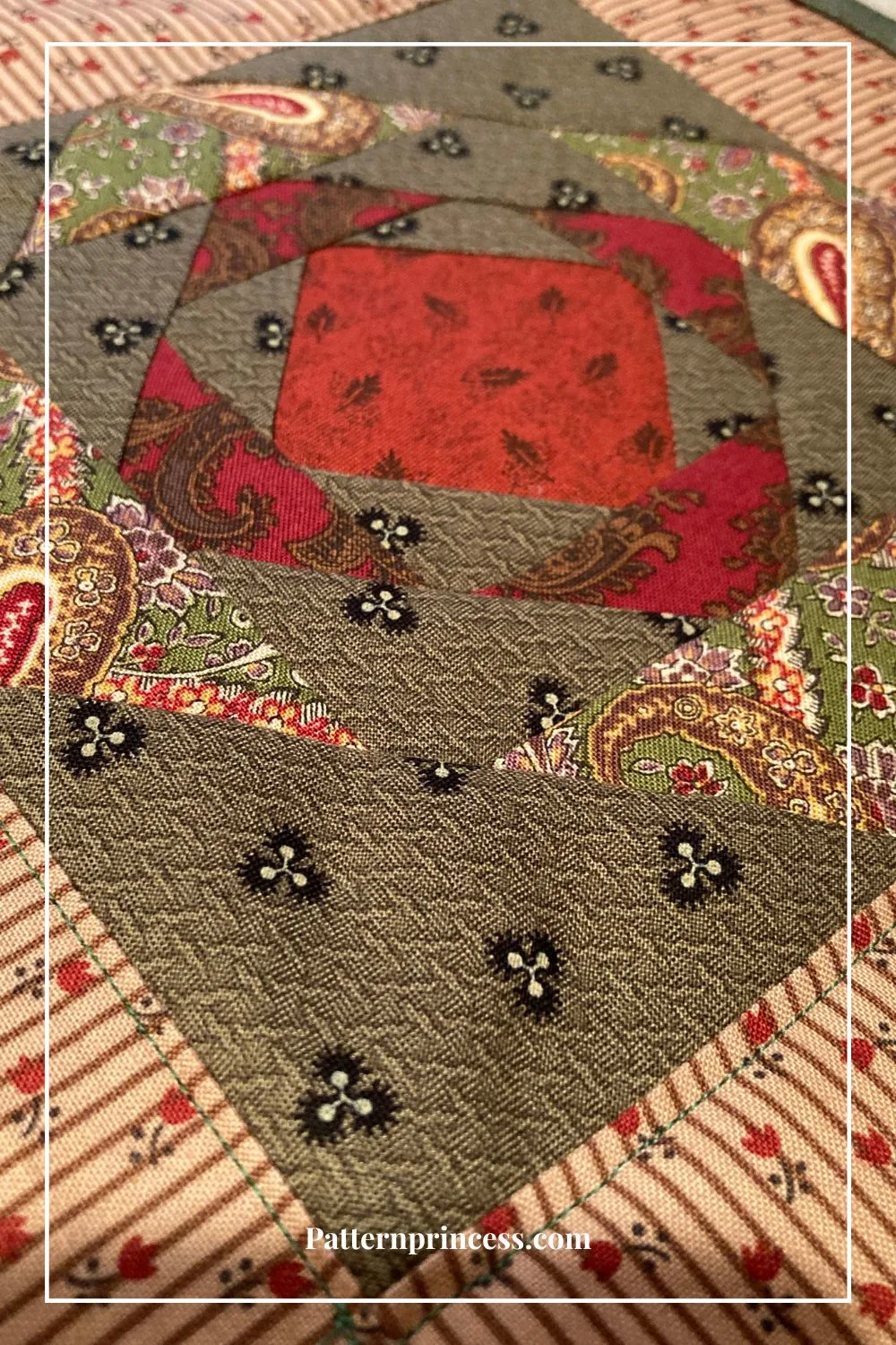 Harvest Meadow Charm Quilted Table Topper NCU0PTT1604