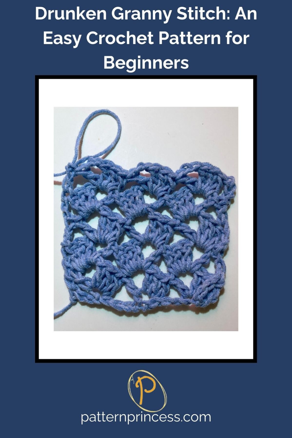 Drunken Granny Stitch An Easy Crochet Pattern for Beginners