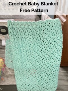 Easy Drunken Granny Crochet Baby Blanket Free Pattern