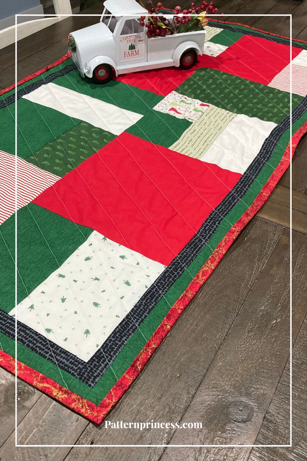 Beginner Christmas Table Runner