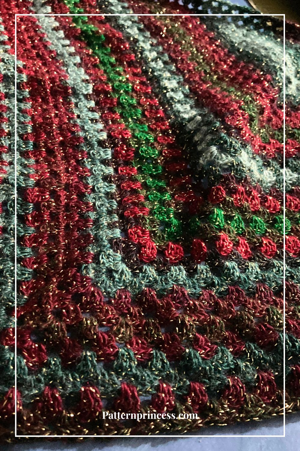 Christmas Colors Beginner Scarf