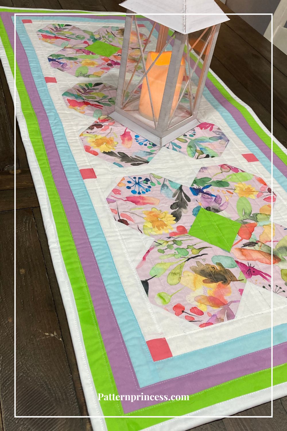 Floral Springtime Table Runner