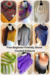 Free Beginner-Friendly Shawl Crochet Patterns