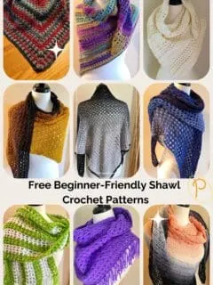 Free Beginner-Friendly Shawl Crochet Patterns