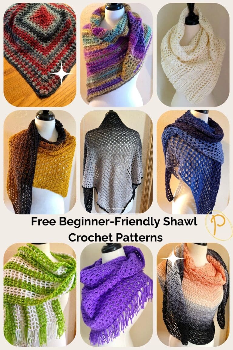 Free Beginner-Friendly Shawl Crochet Patterns