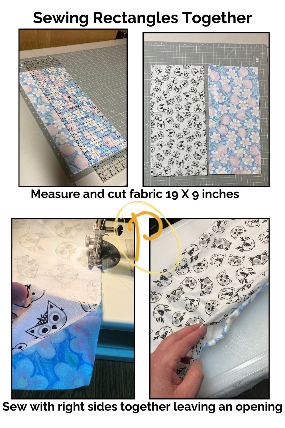 Sewing Rectangles Together