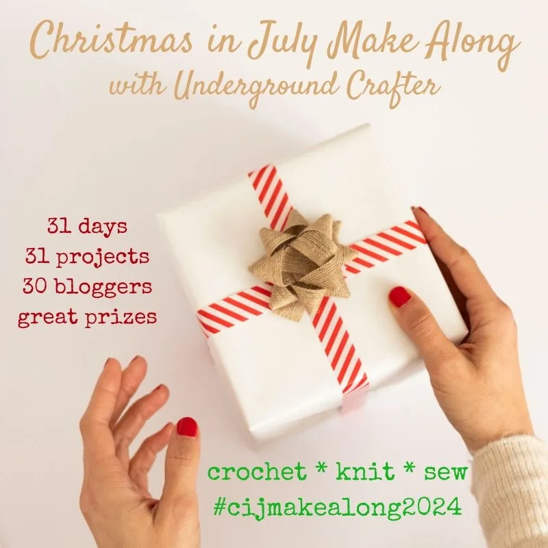 2024 Christmas in July Make Along with Underground Crafter Square