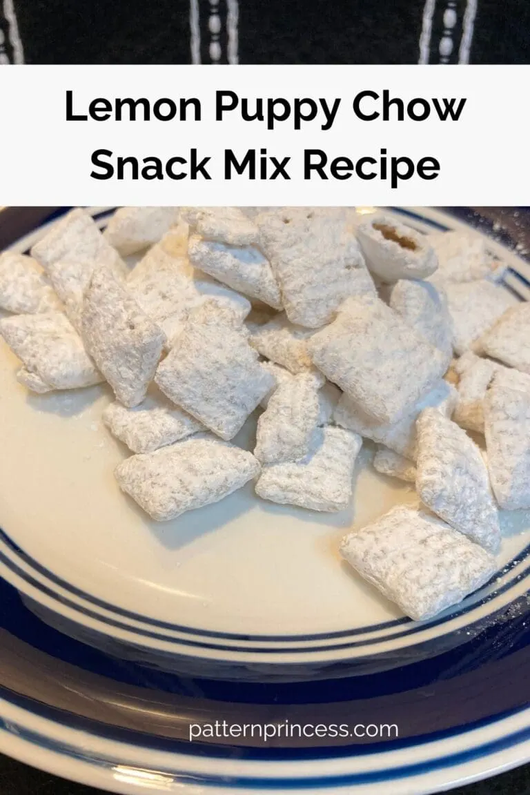 Lemon Puppy Chow Snack Mix Recipe