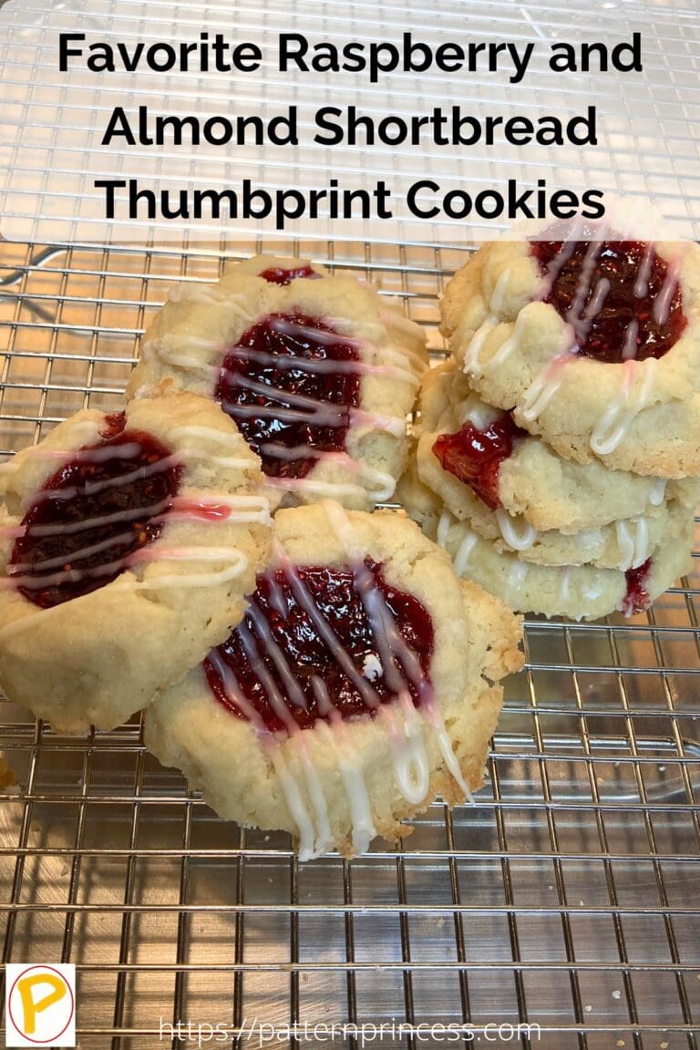 Favorite Raspberry and Almond Shortbread Thumbprint Cookies