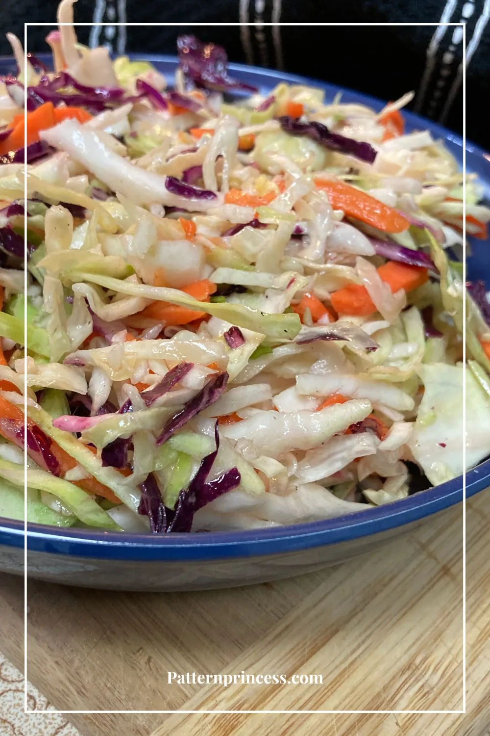 Bowl of Homemade Coleslaw