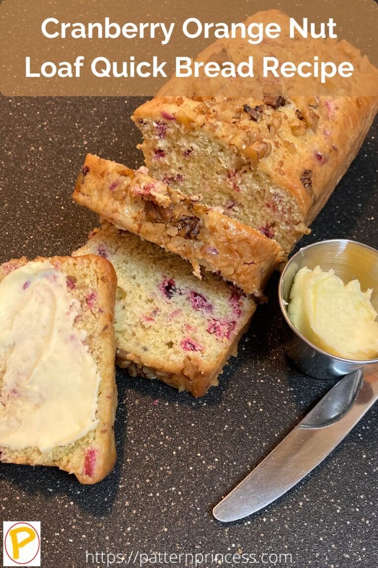 Cranberry Orange Nut Loaf Quick Bread Recipe