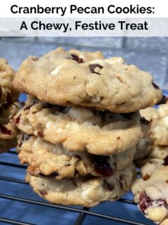 Homemade Cranberry Pecan Cookies A Chewy, Festive Treat