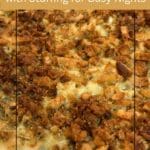 Hearty Chicken Casserole with Stuffing for Busy Nights