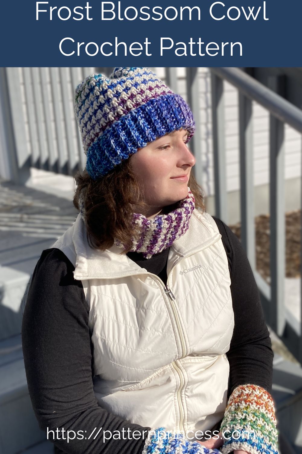 Frost Blossom Cowl Crochet Pattern - Pattern Princess